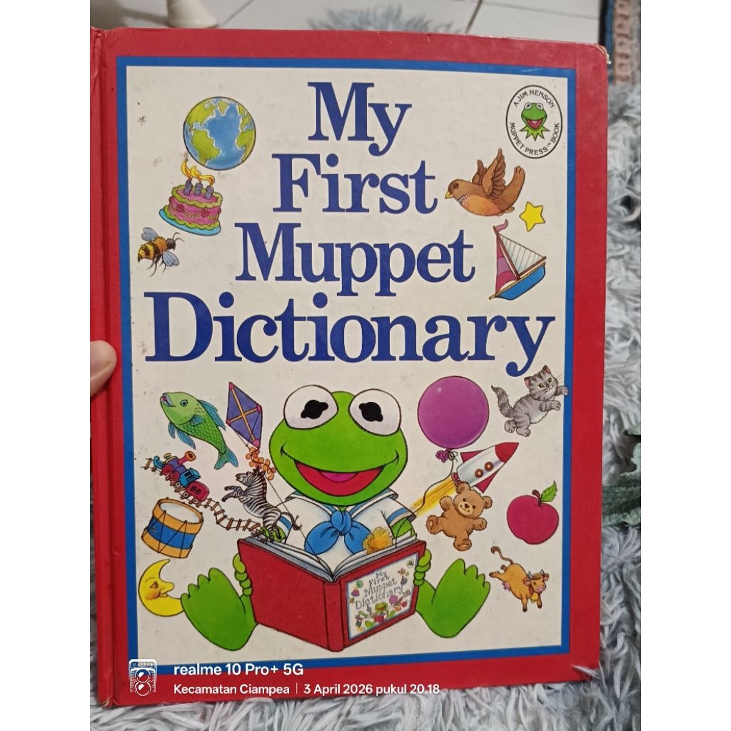 หนังสือก่อนรัก--พจนานุกรม Muppet ครั้งแรกของฉัน ( E_9)