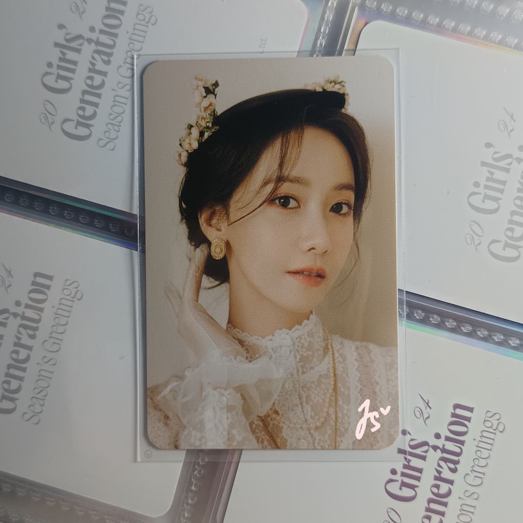 SNSD / Girls Generation Yoona 2022 Seasons Greetings Photocard