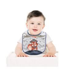 Dialogue Baby Aday Microfiber Squirrel Series - DGA3326 / ผ้ากันเปื้อนเด็ก