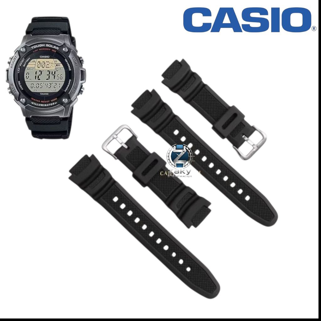 สายนาฬิกา Casio W-S200H สายยาง Casio WS200H