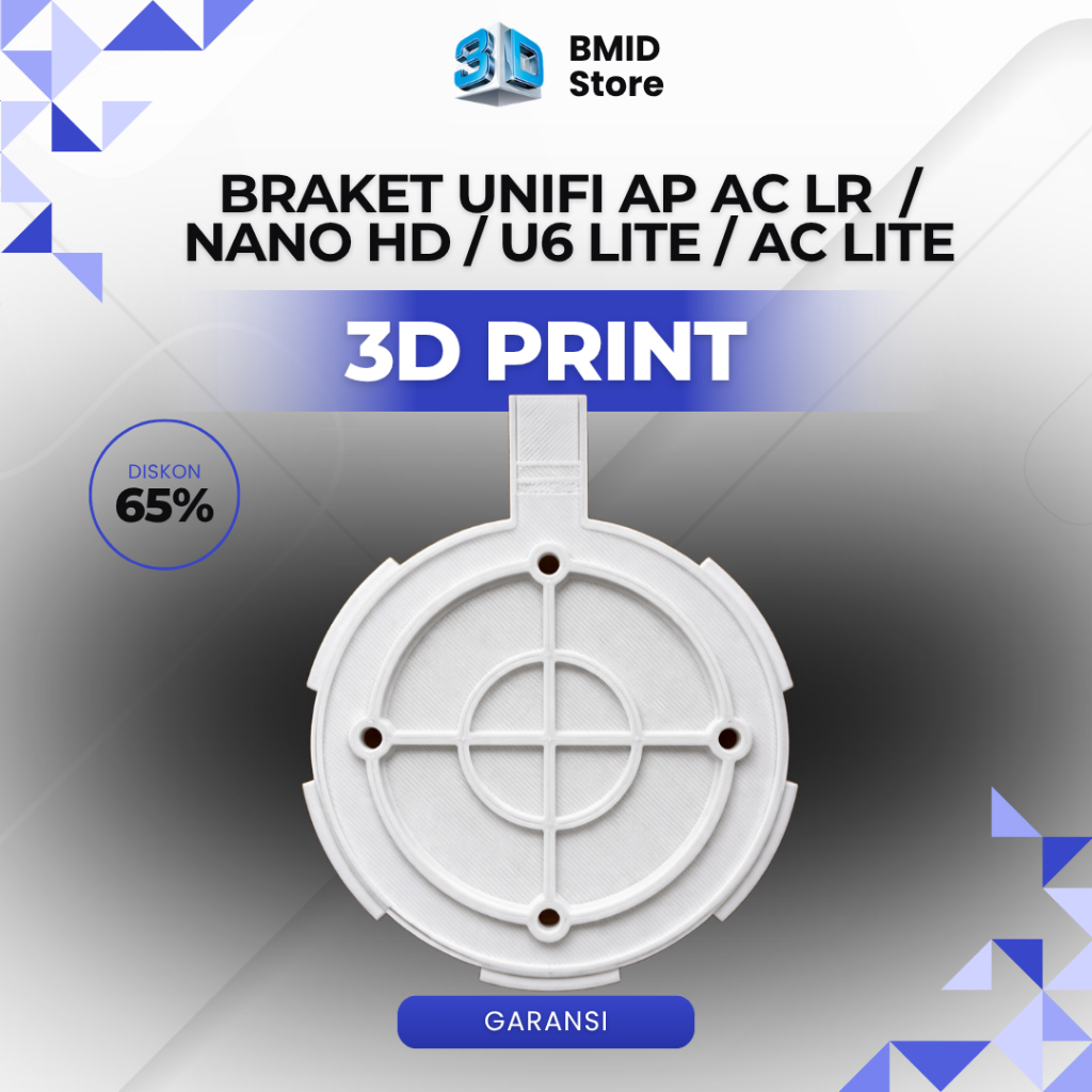 UniFi AC LR Nano HD AC Lite U6 Lite Bracket – ติดตั้ง PETG พิมพ์ 3D คุณภาพสูง