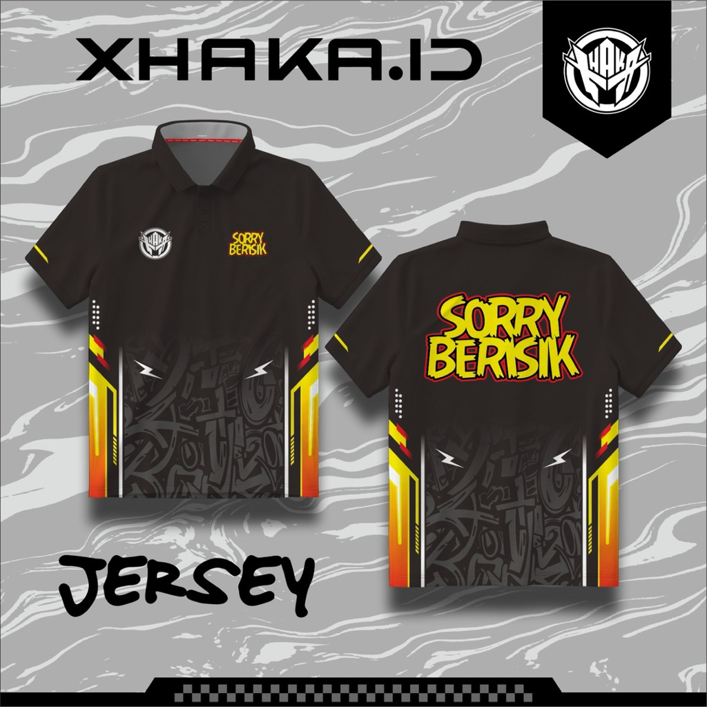 017 SORY BERSIK JERSEY Original XHAKA.ID เครื่องแต่งกายคุณภาพสูงระดับพรีเมียม