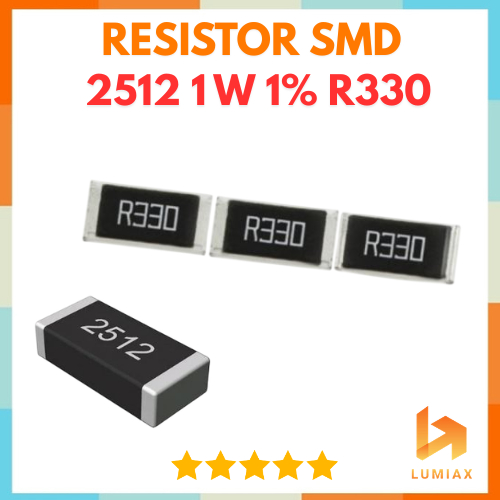 2512 SMD R330 0.33 โอห์ม 100mR ความแม่นยํา 1% rshunt 100