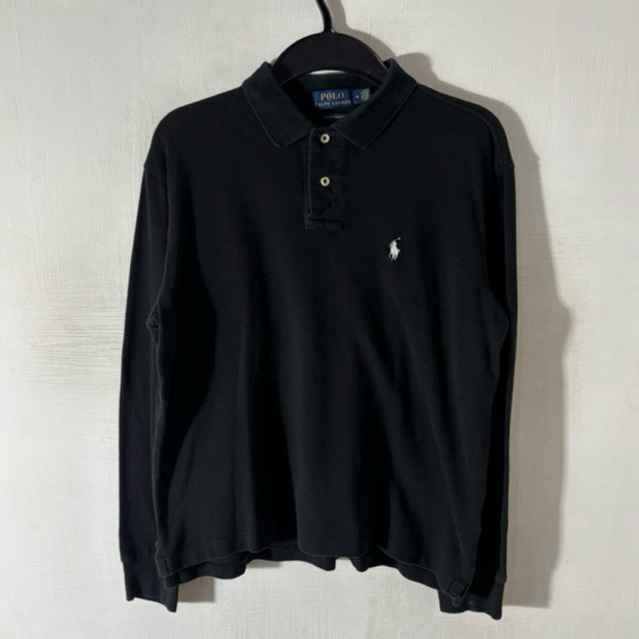RALPH LAUREN เสื้อโปโลผู้หญิง LONGSLEEVE