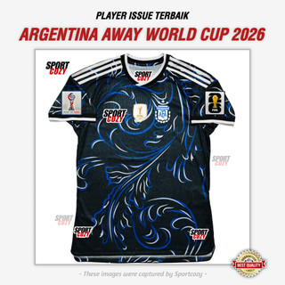 (PLAYER ISSUE) JERSEY ARG AWAY WCUP 2026 JERSEY PIALA DUNIA TERBAIK