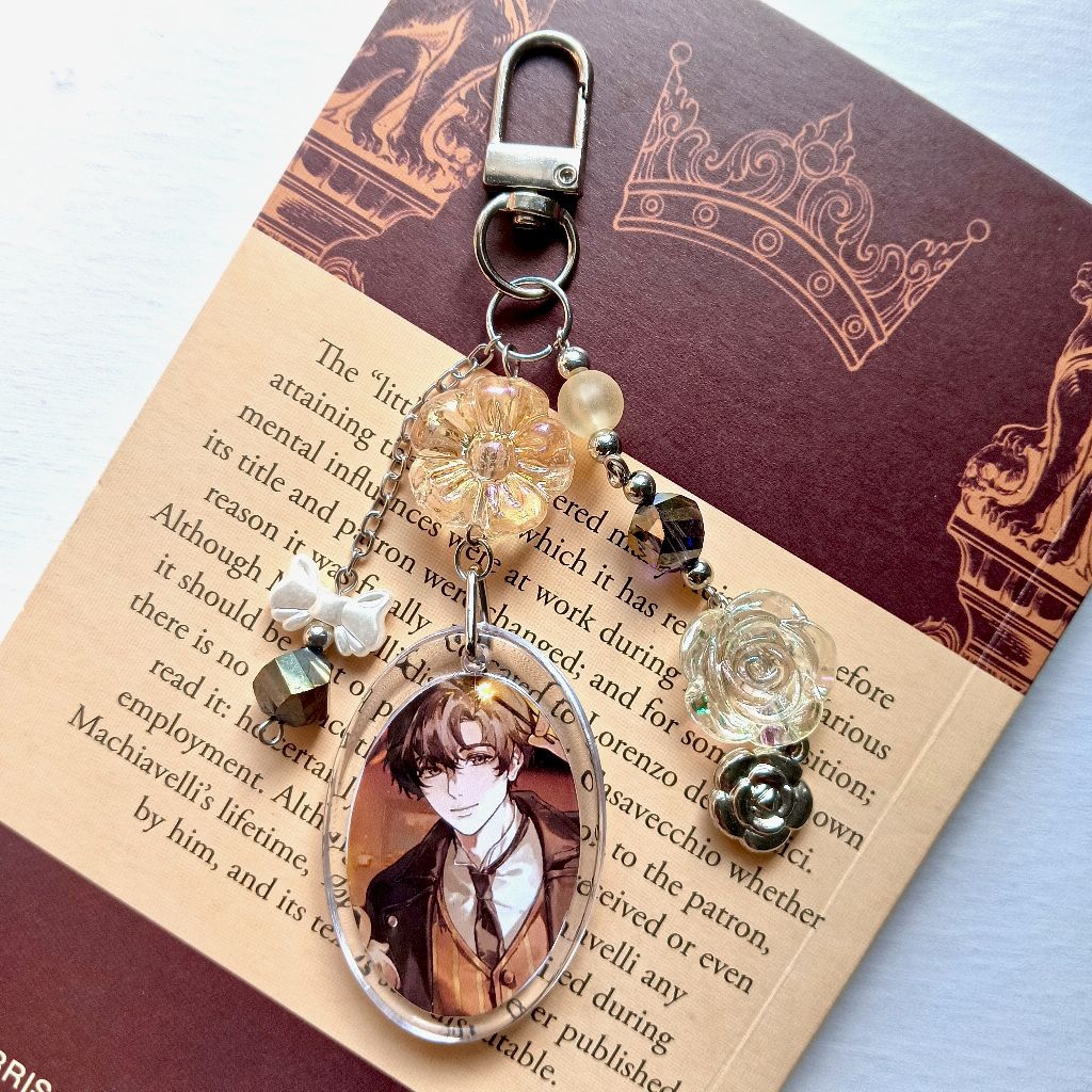 BAG CHARM/BEADS KEYCHAIN LORD OF MYSTERY