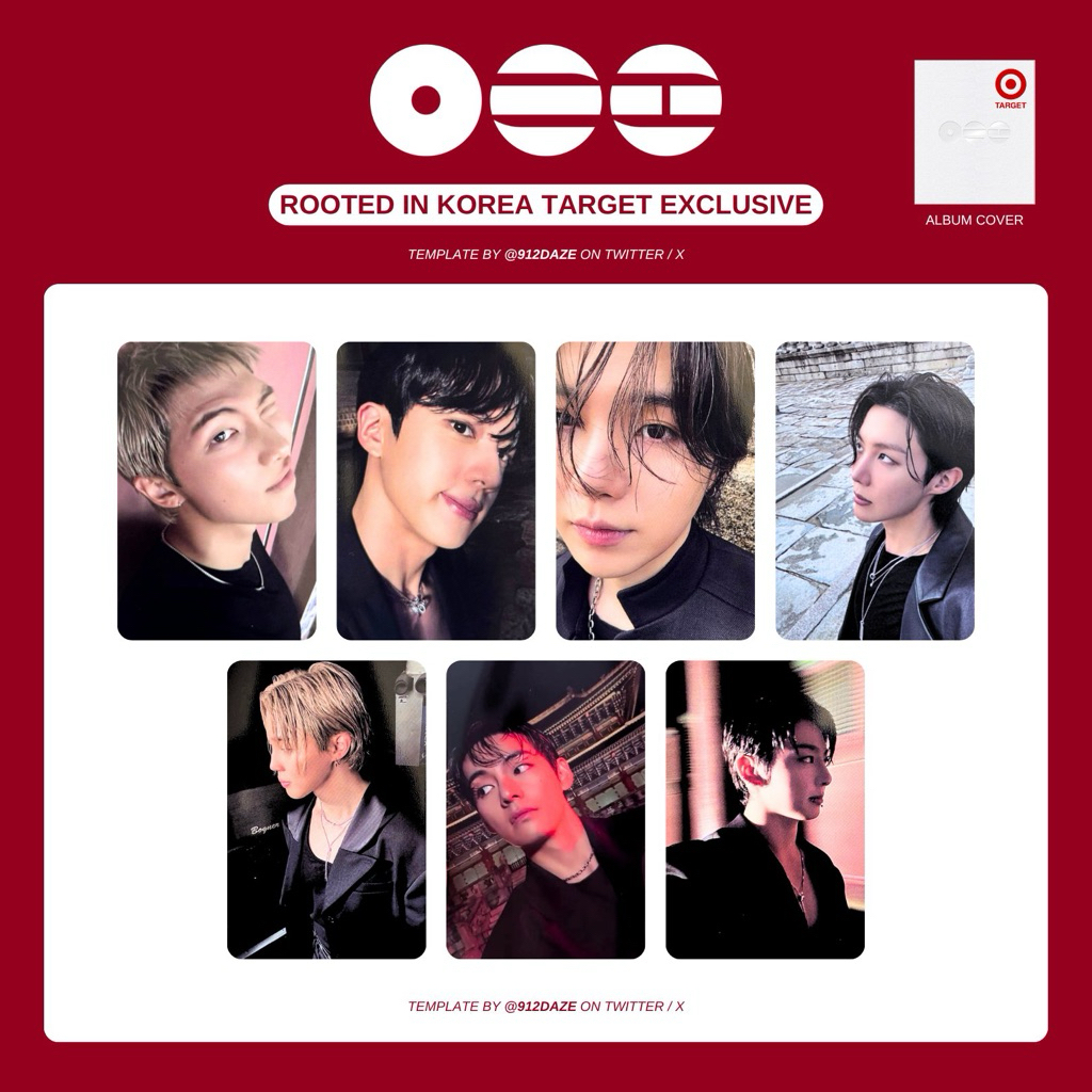 (Pre-Order) Sharing ARIRANG Target Exclusive Rooted In Korea