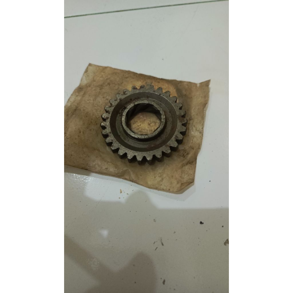 Gear Kick Starter Selhan Kruk Rx King Rxking Original 27T 3ka-e5641-00 บรรจุภัณฑ์ที่เสียหาย Remains 