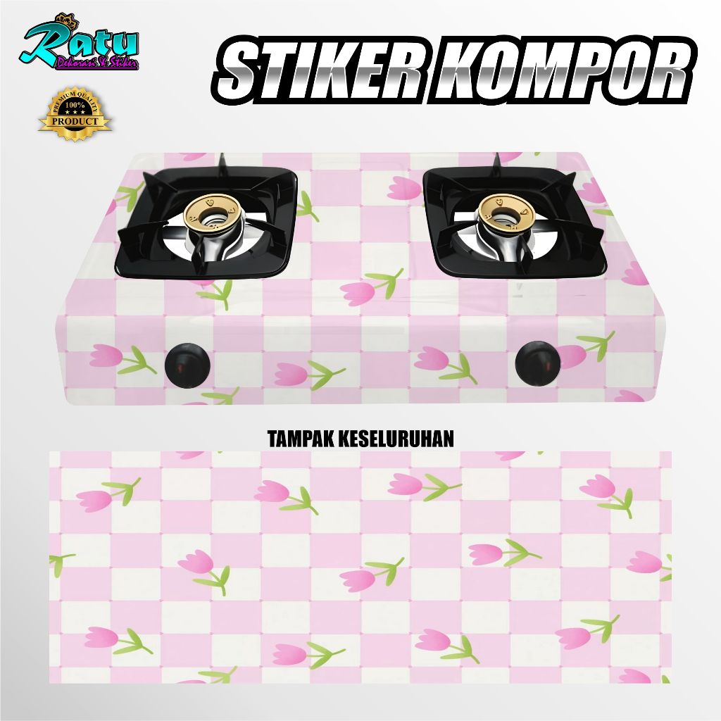 K66-MODERN ART GAS STOVE สติ๊กเกอร์ / 50 สติ๊กเกอร์ MOTIF สําหรับ 1 BURNER และ 2 BURNER GAS STOVES