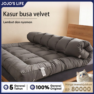 Kasur Busa Velvet Premium 180x200 Mattress Lantai Empuk Nyaman Ukuran King Queen Tebal Higienis Cocok Untuk Tidur Nyenyak