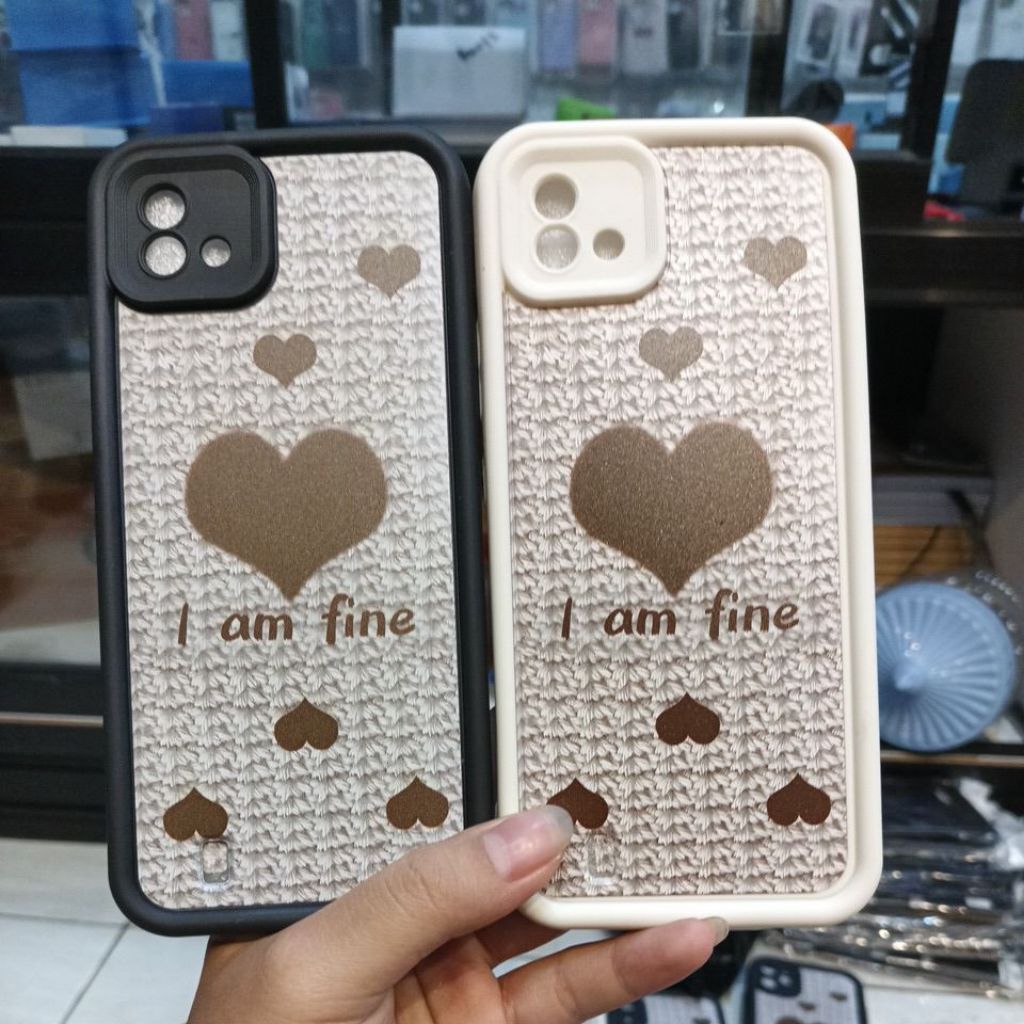 I AM FINE SILICONE CASE สําหรับ REALME C11 2021 / C20