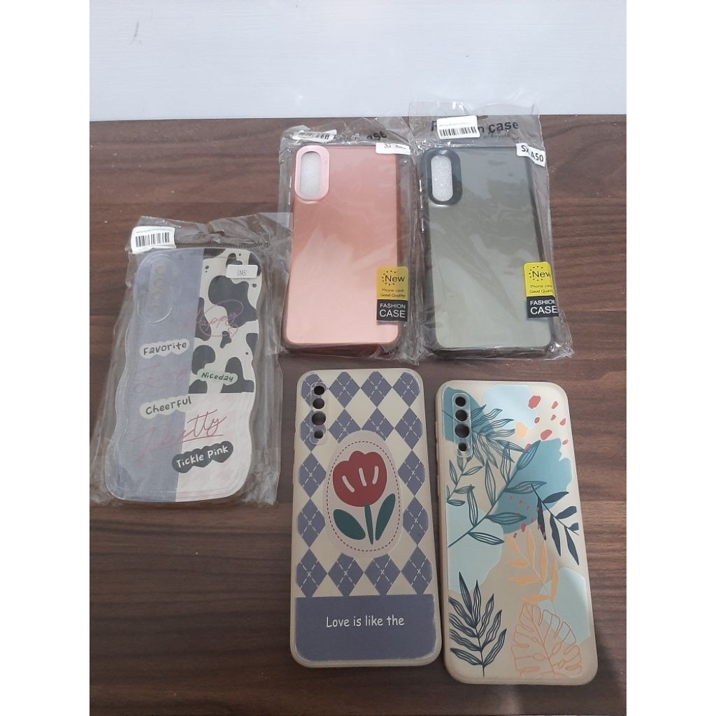 [PRELOVED] Bundling 5 Casing HP Samsung A50 / A50s / A30s Case Handphone มือสอง