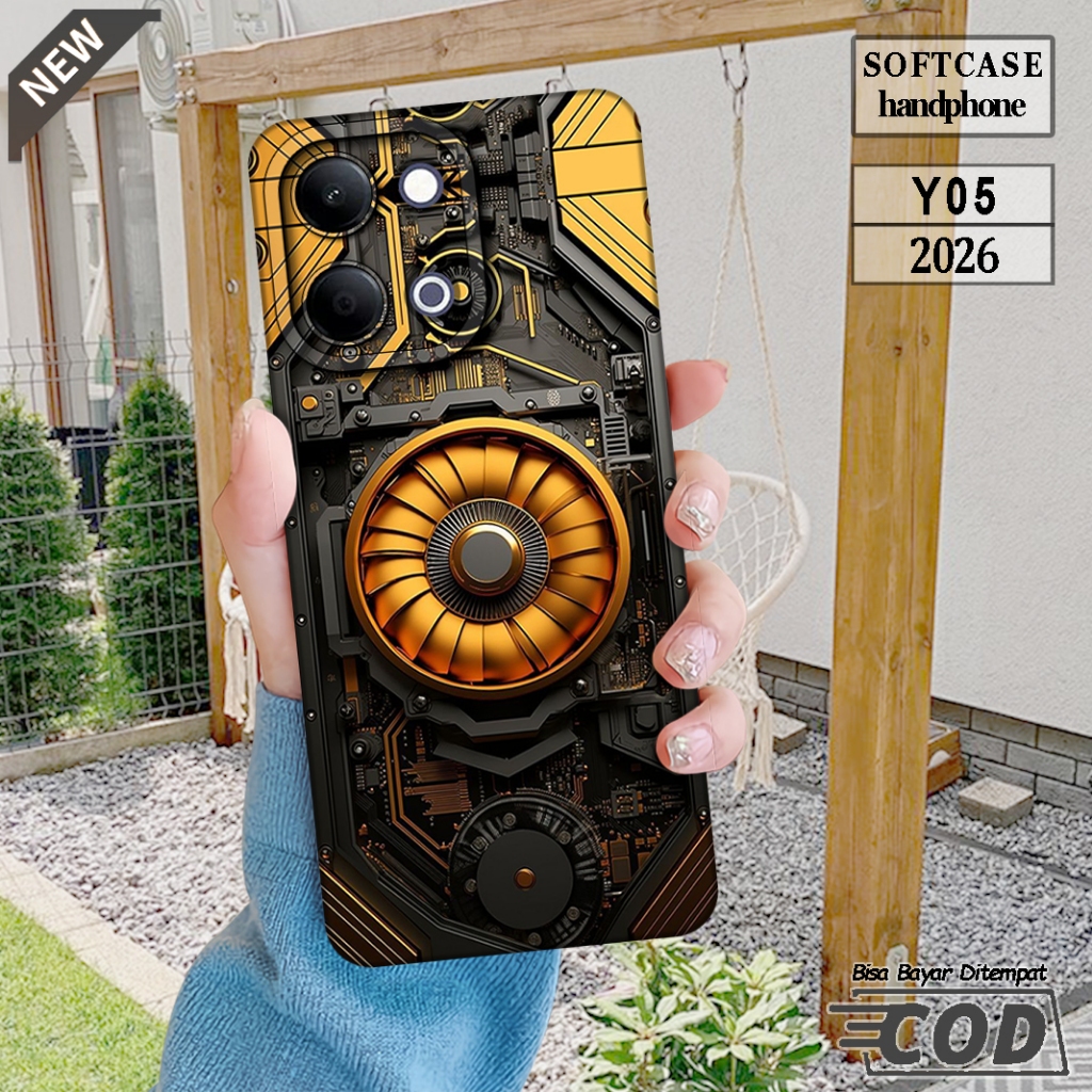 HP ล่าสุด Vivo Y05 4G Case ล่าสุด Vivo Y05 4G Softcase 2026 - VIVO Y05 4G Casing - Mobile Phone Prot