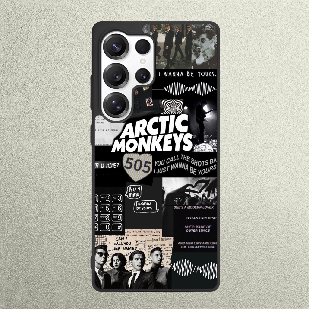 เคส Samsung S25 S24 S23 S22 S21 S20 S10 S9 Ultra Plus Fe Edge Rubber Softcase Arctic Monkeys Frame