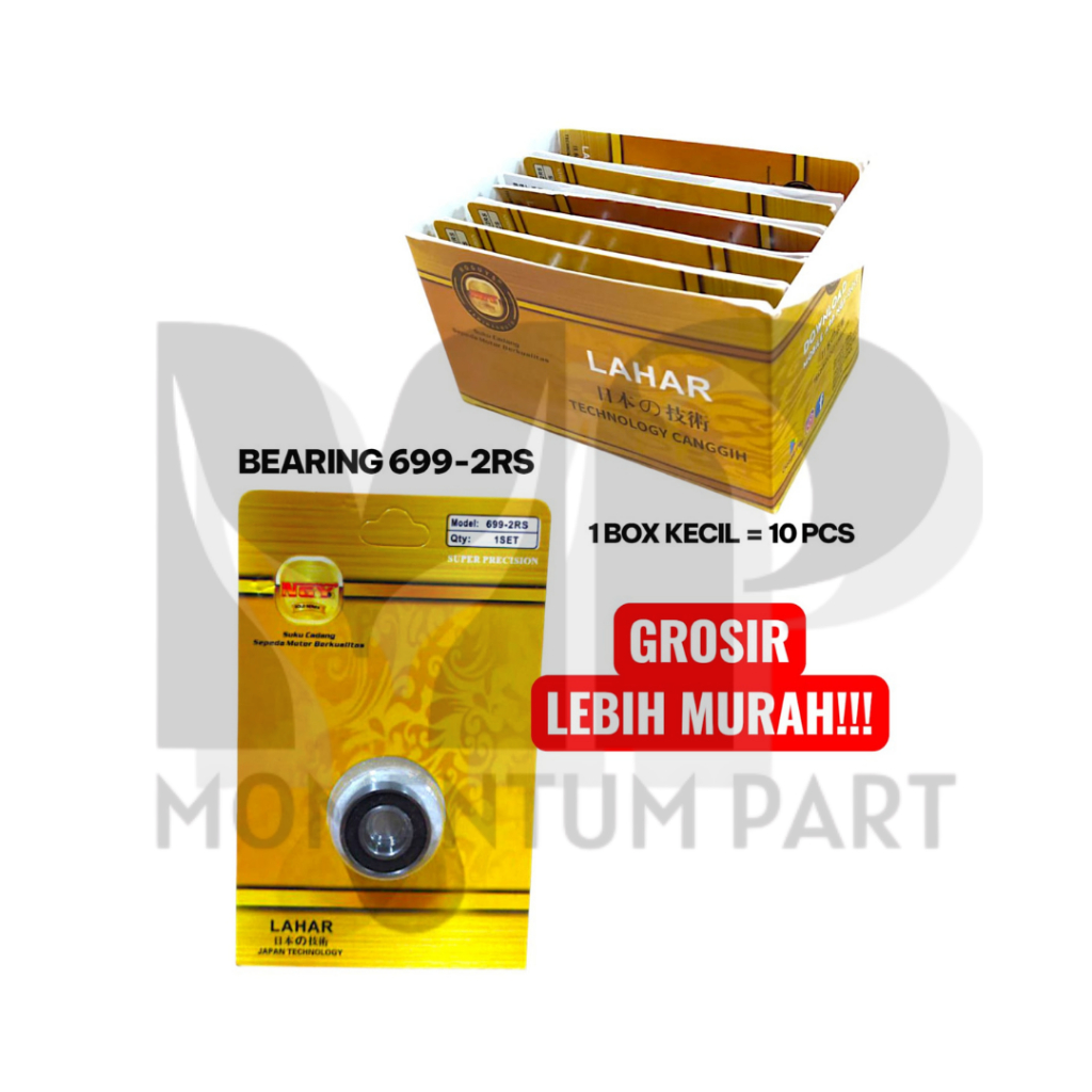 BEARING / LAHAR 699-2RS NGY GOLD