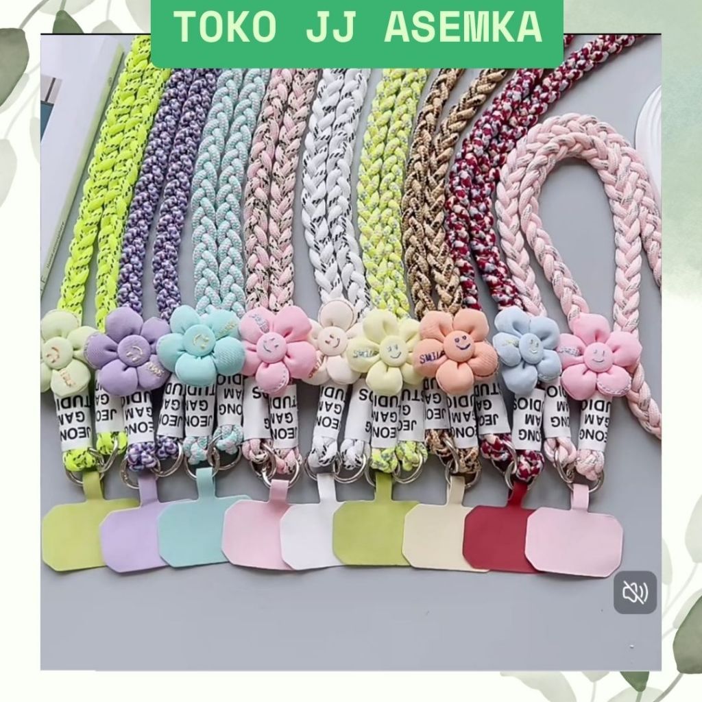 MATAHARI HP CUTE SUNFLOWER DOLL STRAP PHONE STRAP MN-2238 GIRLS CELLPHONE ACCESSORIES WOMENS FASHION