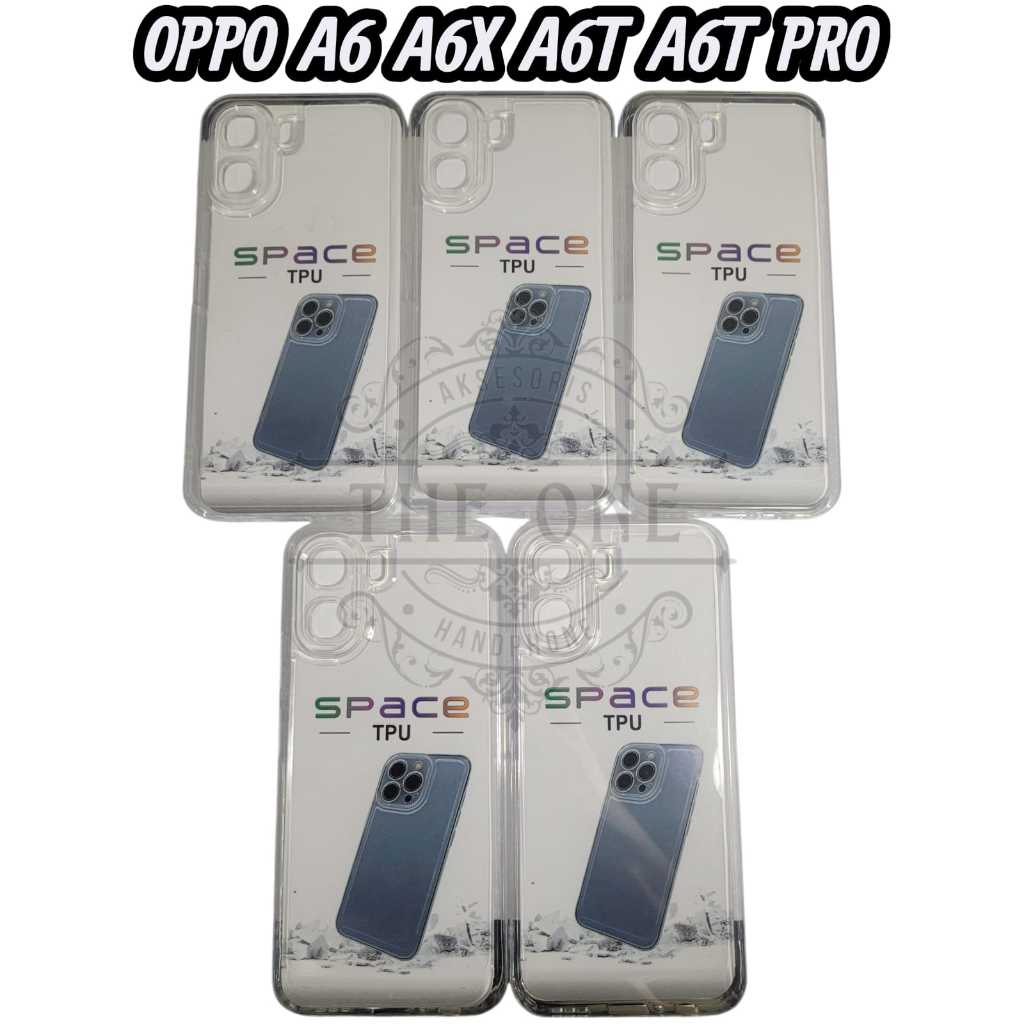 CASE CLEAR SPACE OPPO A6 A6X A6T A6T PRO