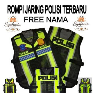 ROMPI JARING SAFETY POLISI TERBARU/PEKERJA LAPANGAN/POLRI