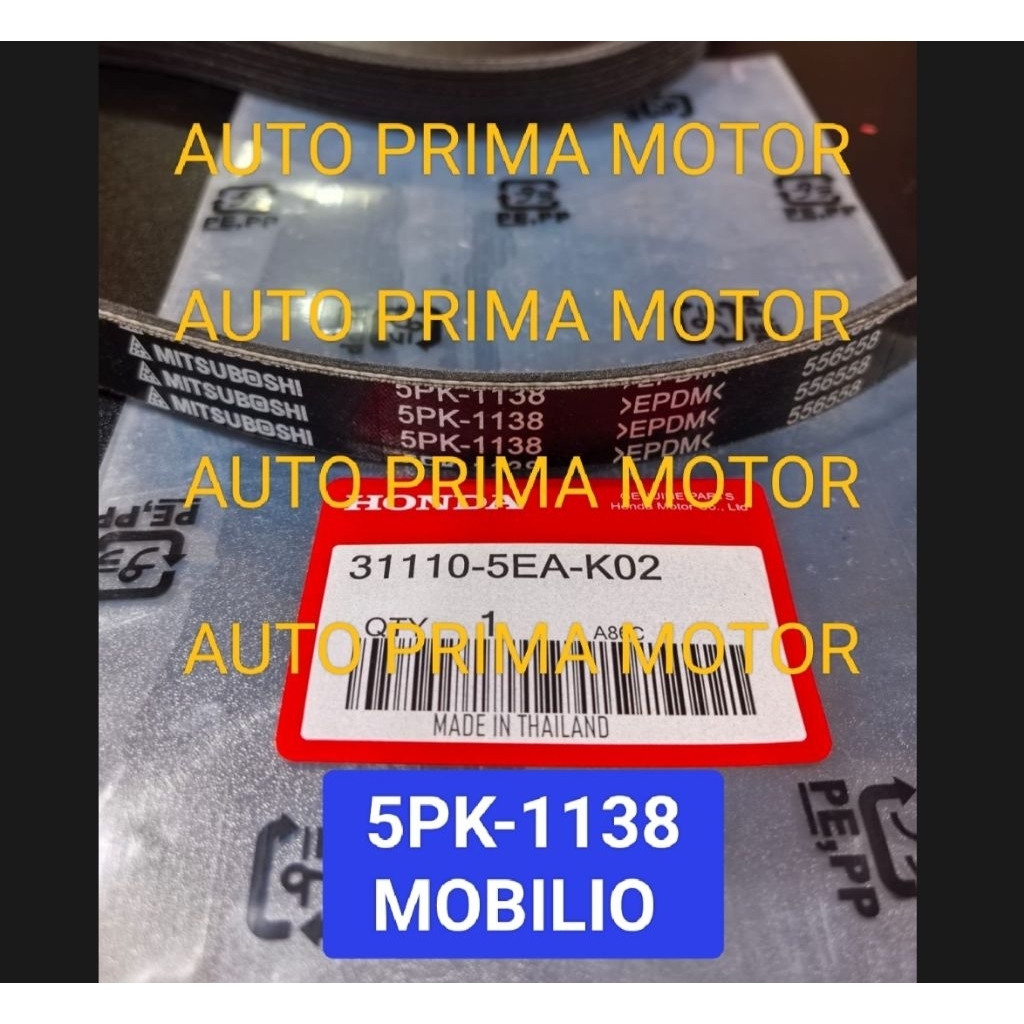 FAN VAN V BELT FAN STRAP 5PK1138 HONDA MOBILIO 5PK-1138