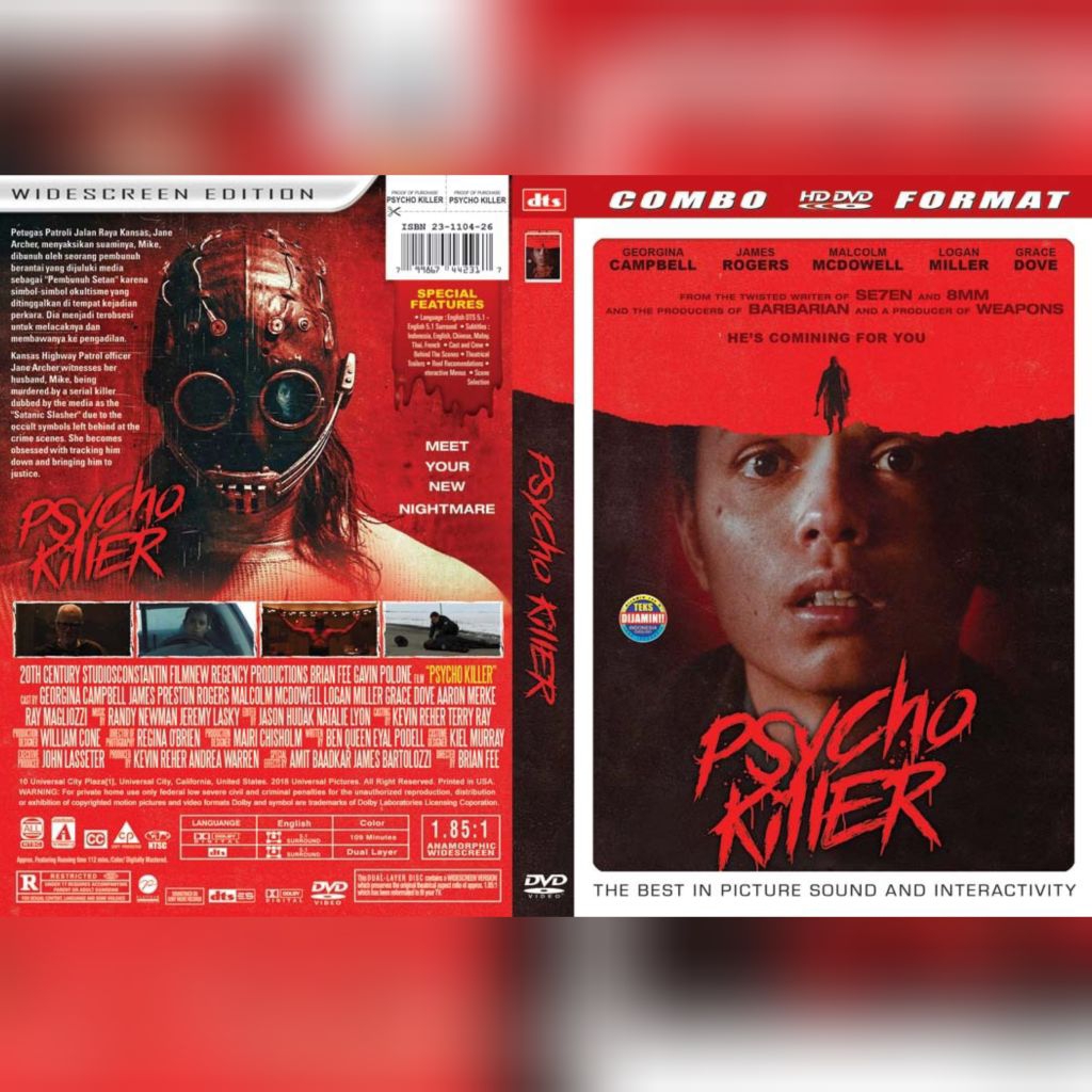 DVD Psycho Killer 2026 (Giorgina Campbell)
