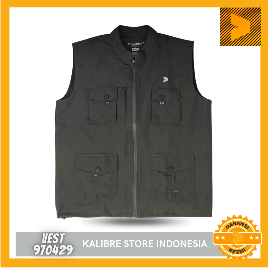 KALIBRE เสื้อแจ็คเก็ตเสื้อกั๊ก Calibre Calibre 970429 ARMY ARMY