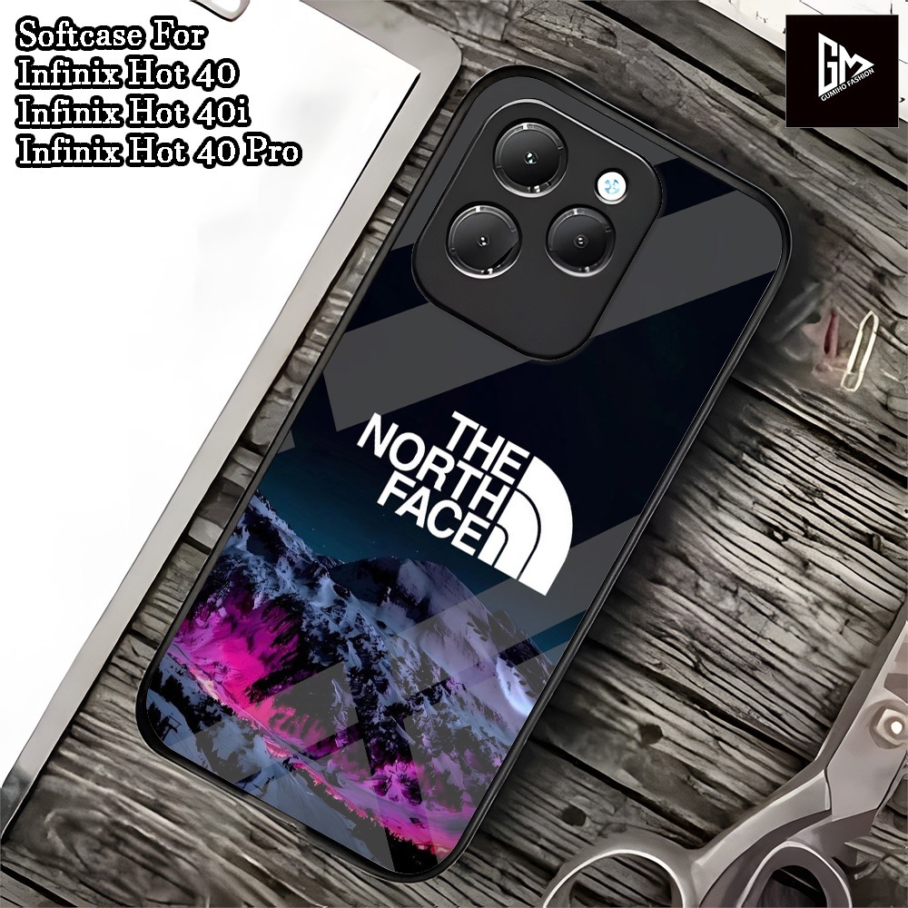 ( 002 ) Softcase Glass Kaca Infinix Hot 40 Infinix Hot 40 Pro Infinix Hot 40i ล่าสุด 2024 Case Infin