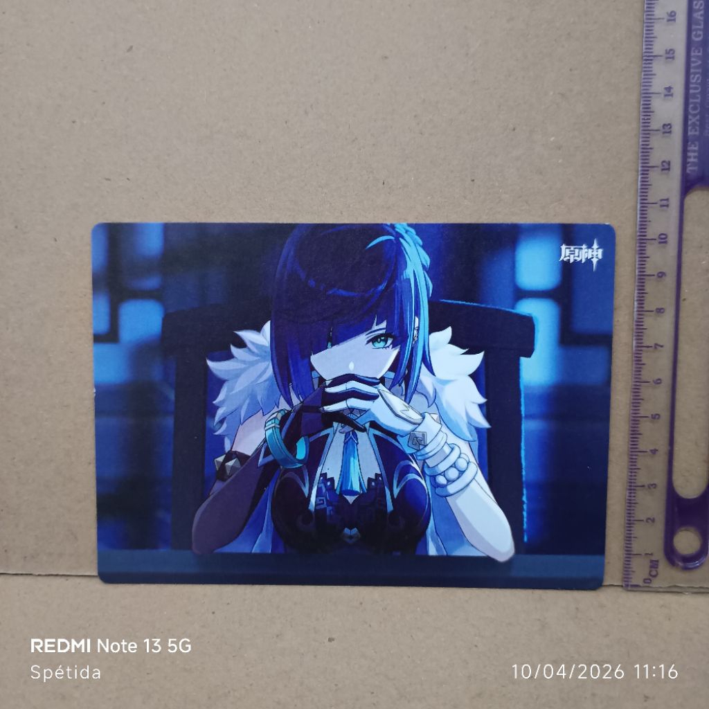 Genshin Impact FES 2023 Yelan โปสการ์ดหนา