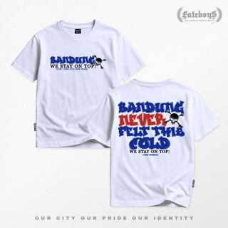 FATEBOYS | Bandung Stay Cold T-shirt - Kaos Casual Cotton Combed 24s Unisex