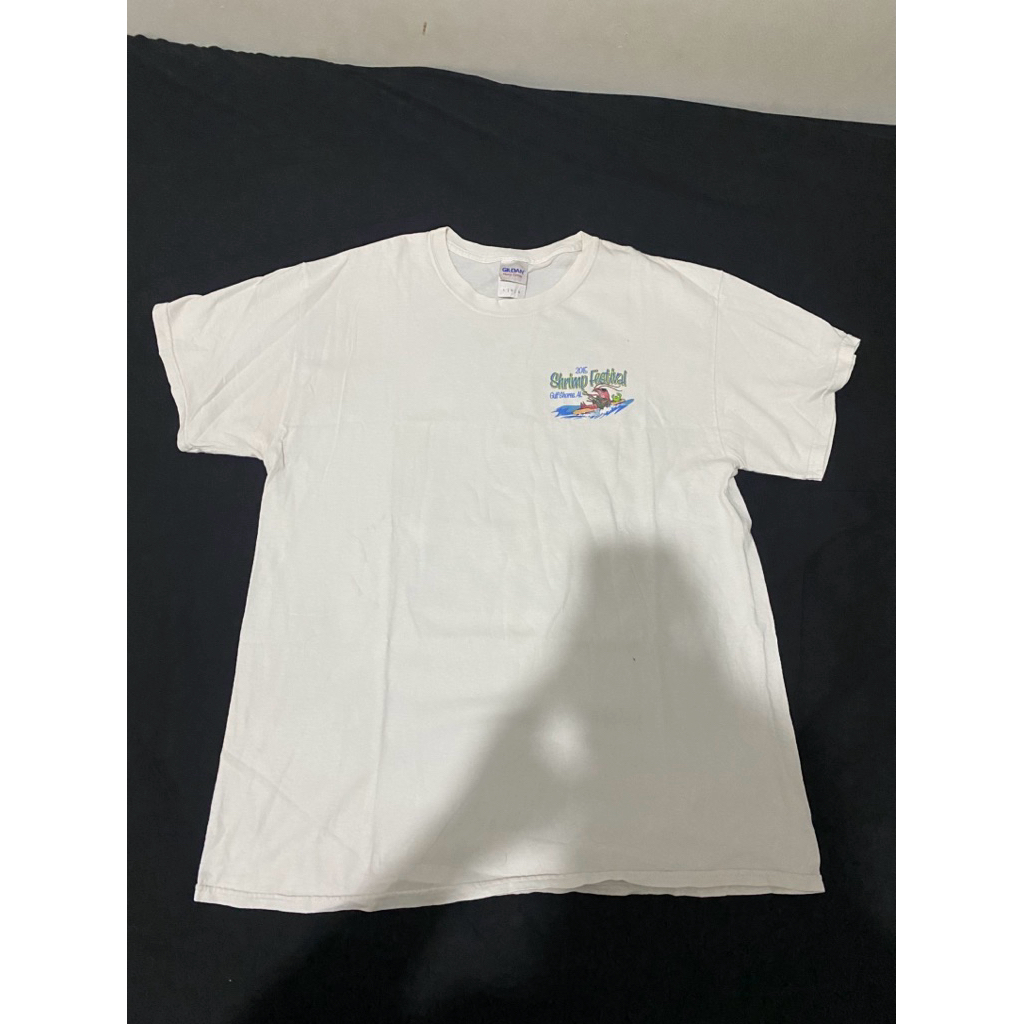 เสื้อยืด Gildan Heavy Cotton National กุ้งเทศกาล 2015