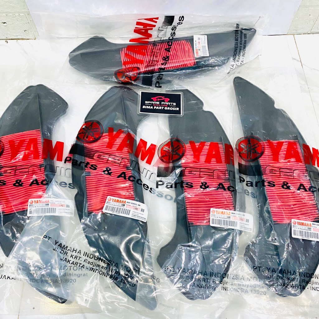 (WHOLESALE 5 PCS) Yamaha Nmax New Aerox New Nmax 115 Air Filter part รหัส B6H-E4451-00