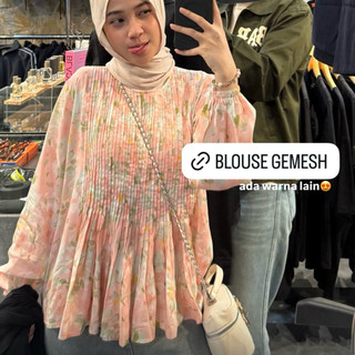 Rain Pleats Blouse By Fabe.co / Blouse Wanita
