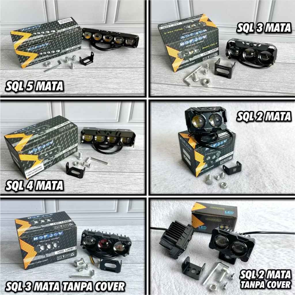 MATA SQL LED SPOTLIGHT VARIATIONS 5 EYES 4 EYES 3 EYES 2 EYES ORIGINAL MOSCOW SUPER BRIGHT IRON BODY