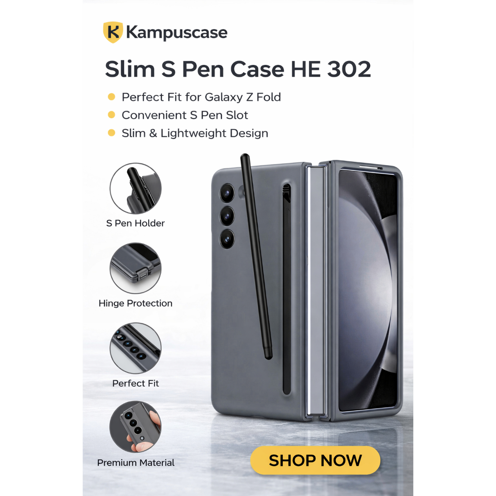 CASE SLIM Samsung Z Fold 3 | ซัมซุง Z Fold 4 5G | ซัมซุง Z พับ 5 | ซัมซุง Z พับ 6 | Samsung Z Fold 7