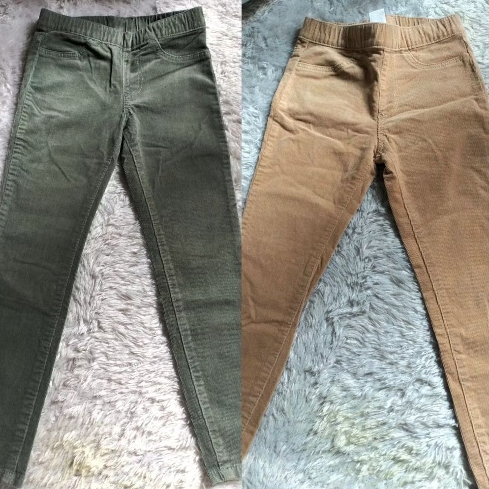 BUNDLING 2 ชิ้น H&M KIDS กางเกงCORDURAY PRELOVED