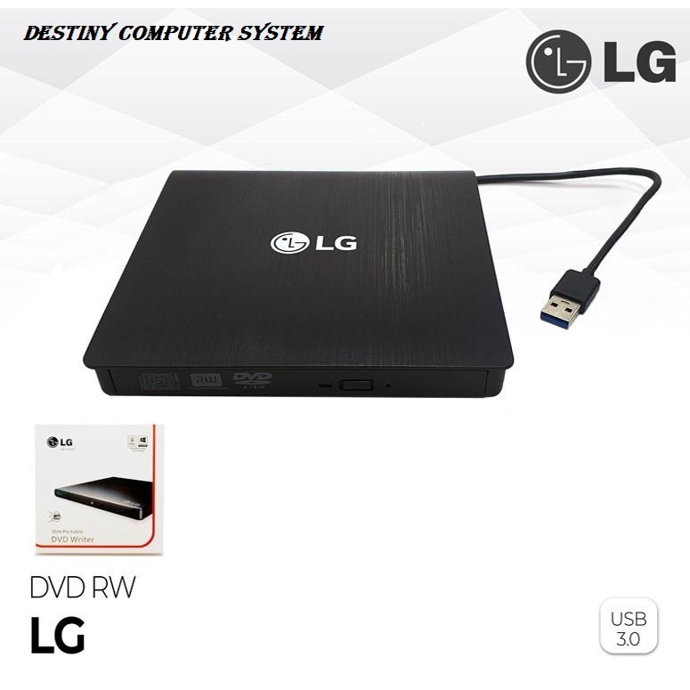 DVD - RW External LG Slim / DVDRW LG / DVD Writer LG