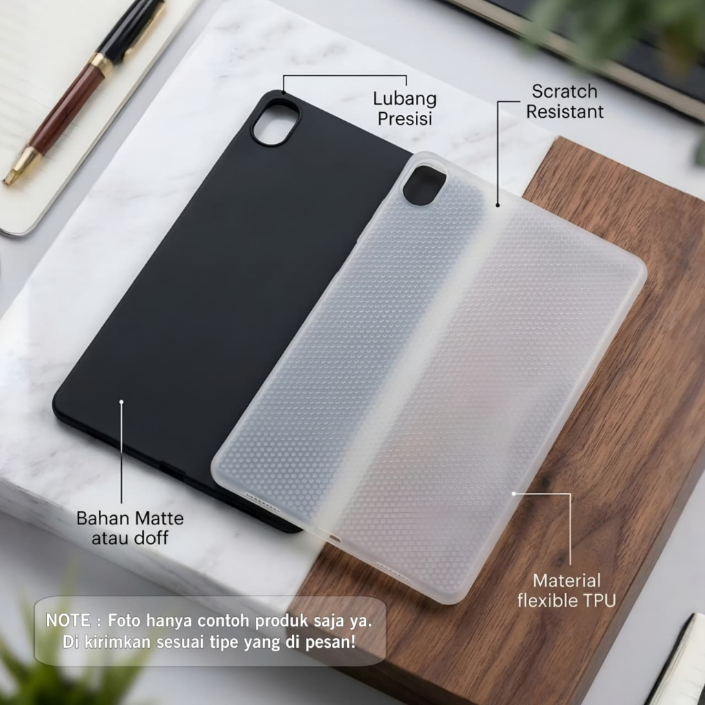 Softcase Samsung Tab S S2 S3 S4 S5E T700 T705 T800 T805 T710 T715 T810 T815 T820 T825 T830 T835 T720