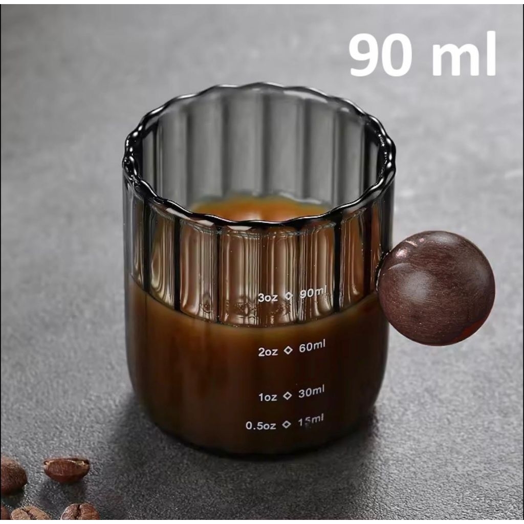 ถ้วยตวงกาแฟ Espresso Shot / ถ้วยกาแฟความงาม / ภาชนะบรรจุซอส