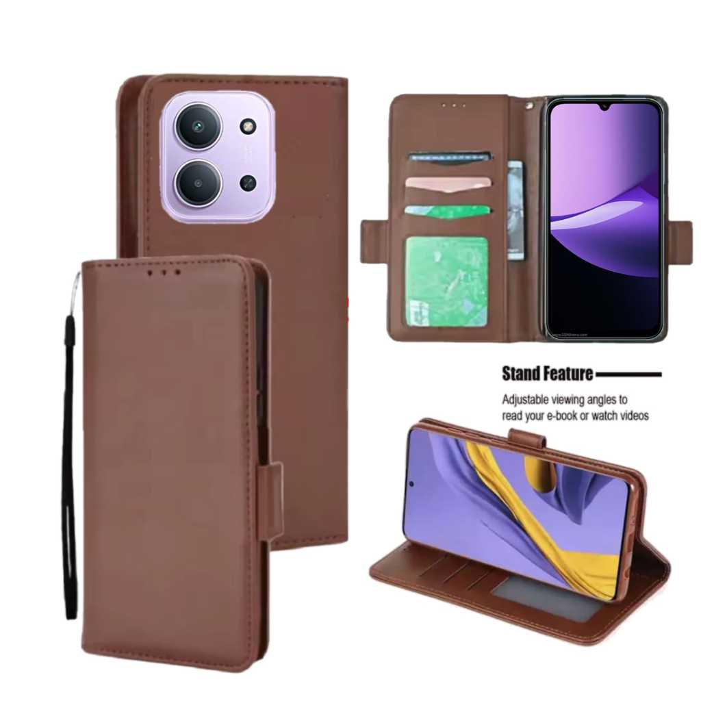 เคสสําหรับ XIAOMI REDMI 15C HP - WALLET CASE - FLIP COVER LEATHER - HP COVER