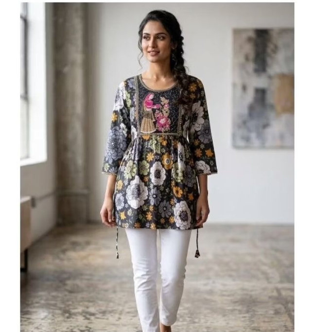 Kurti Jeans, Short Tops, Kurti Short