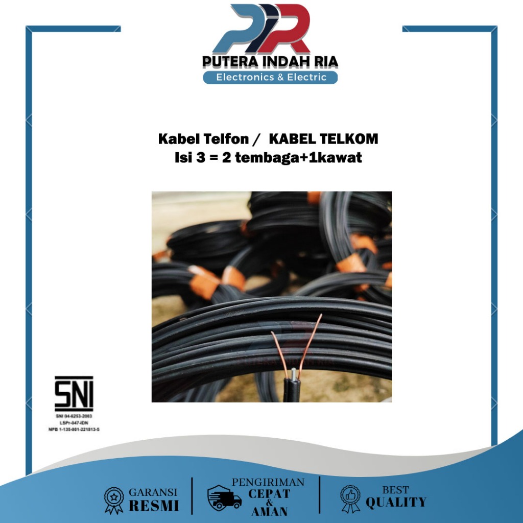 TELEPHONE CABLE Connection / TELKOM Cable / Drop Wire PER METER