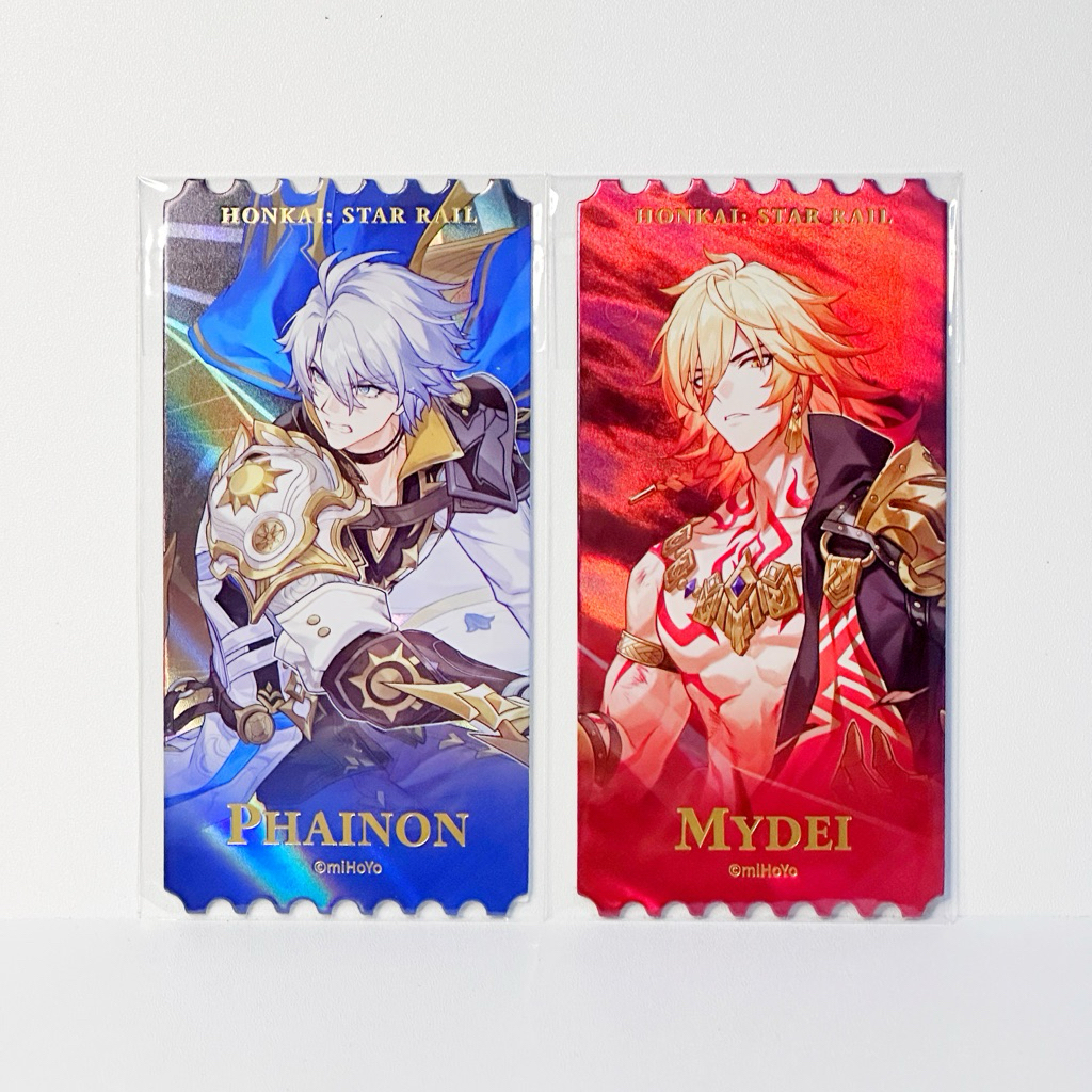 [HSR Official Merch] Punnon & Mydei Laser Ticket Limited POB