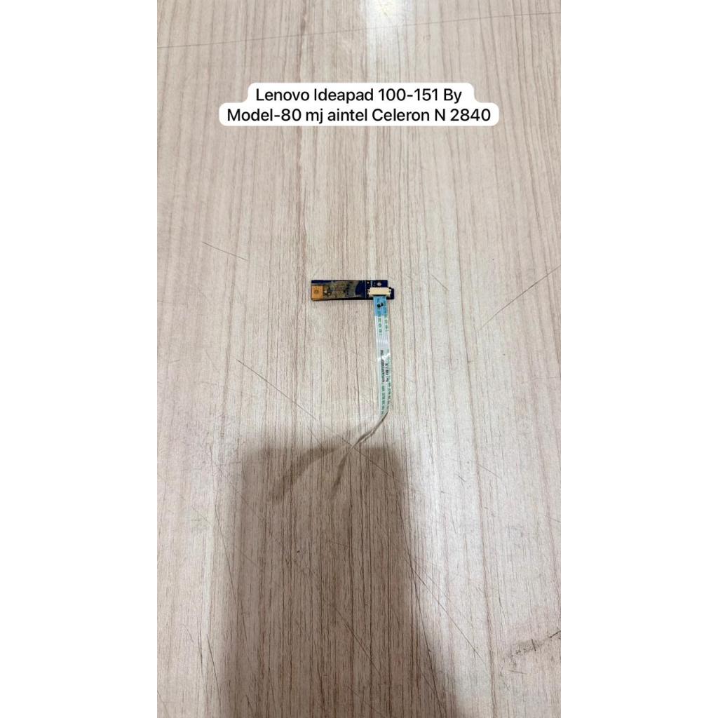 TOMBOL สวิทช์เปิดปิดปุ่มแล็ปท็อป Lenovo Ideapad 100 IP 100-15IBY รุ่น-80 mj aintel Celeron N 2840