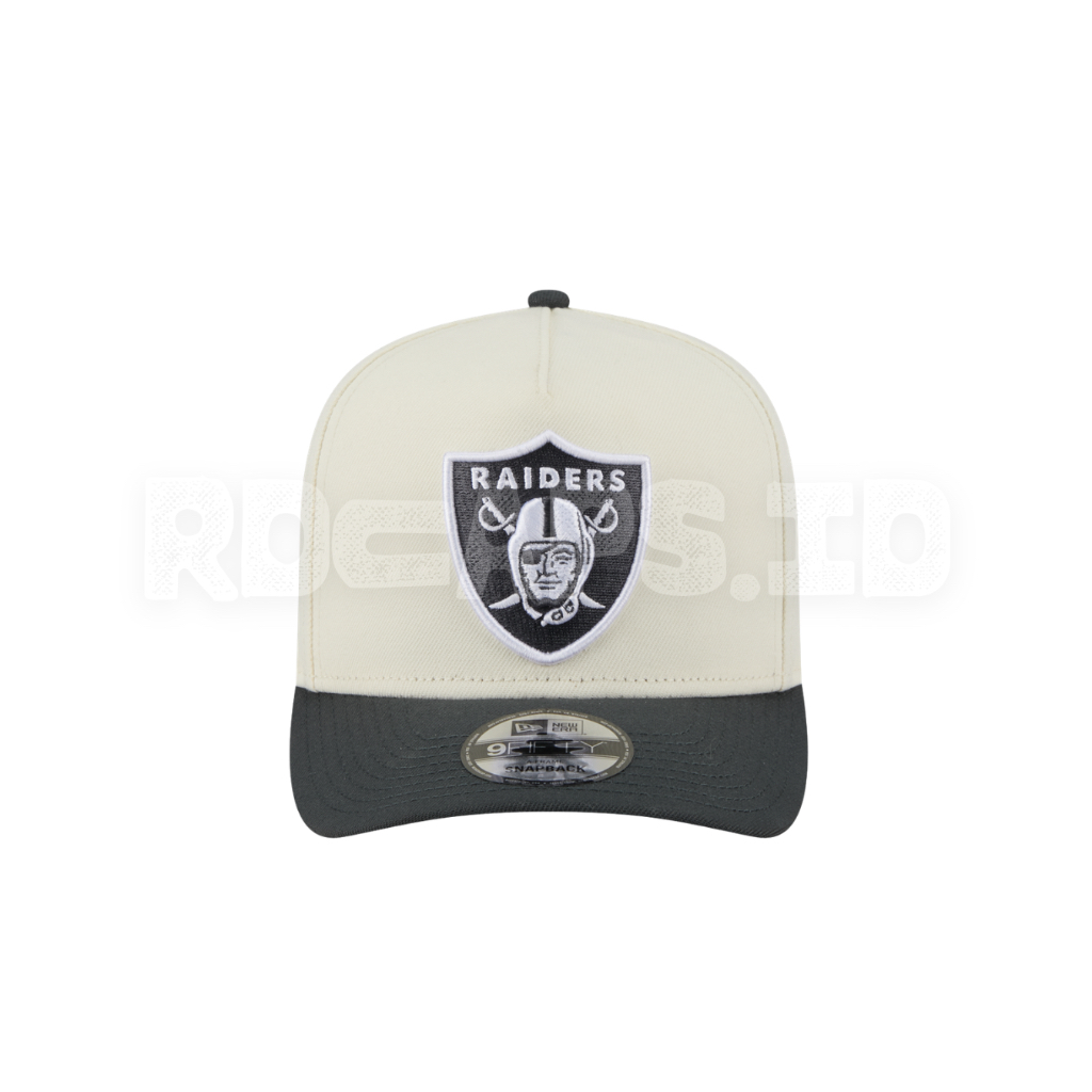 Raiders Cream สีขาว A-Frame 9forty Adjustable