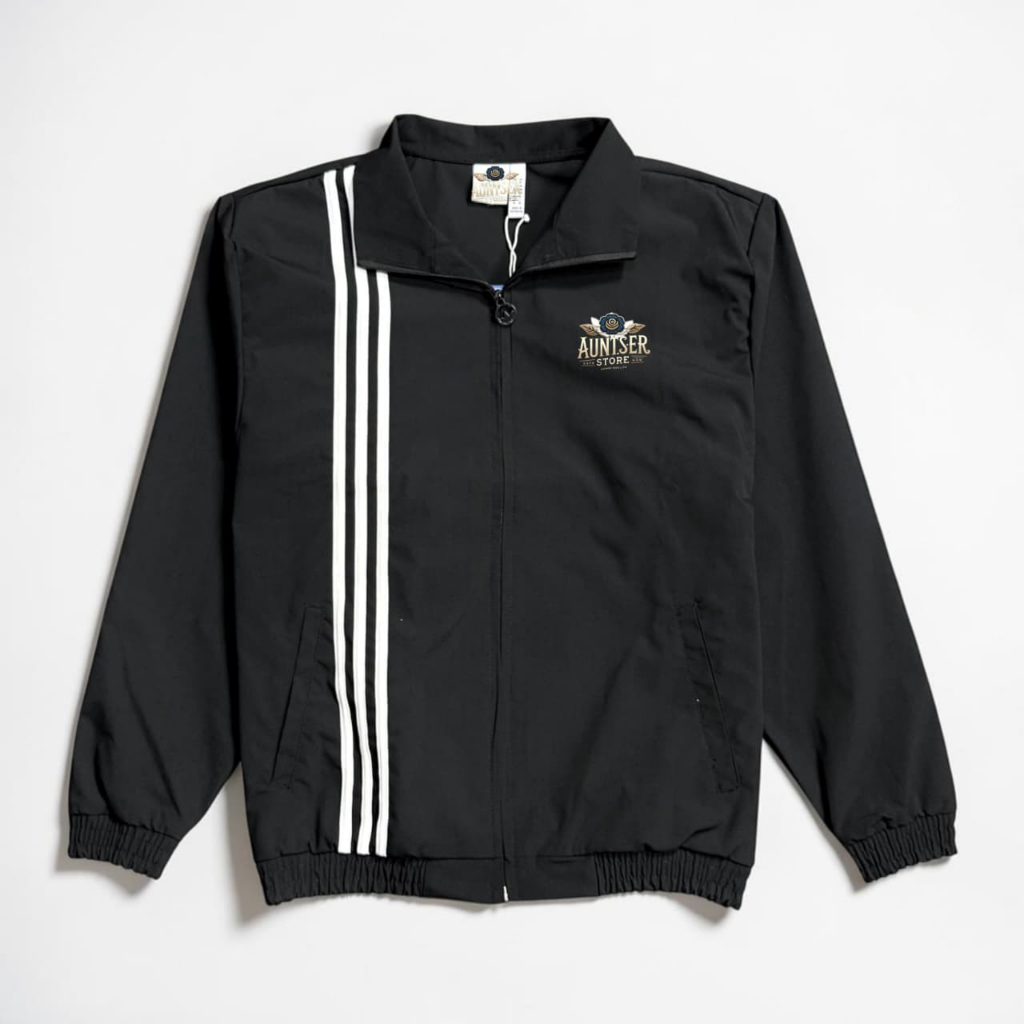 เสื้อแจ็คเก็ตเพิ่ม-FR0NT STRIP3S W0VEN TRACKT0P | เสื้อแจ็คเก็ต TRACKT0P | กิจกรรมกลางแจ้ง