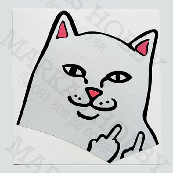 สติ๊กเกอร์ Rip n Dip Cat Meme
