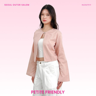 HL Seoul Jeanwest Outer Crop- Atasan Wanita Softjeans Crop Korean Style (H Series)