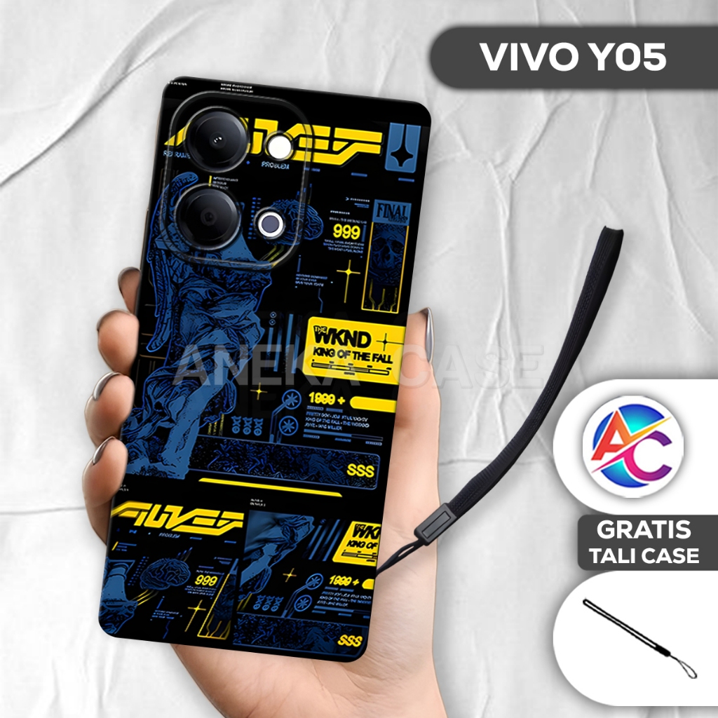 AC98/Softcase Procamera Hp Vivo Y05 เคสแฟชั่น เคสป้องกัน Handphone
