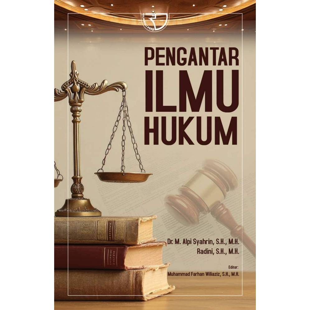 Rajawali Pers - บทนําวิทยาศาสตร์ทางกฎหมายของ Alpi Syahrin