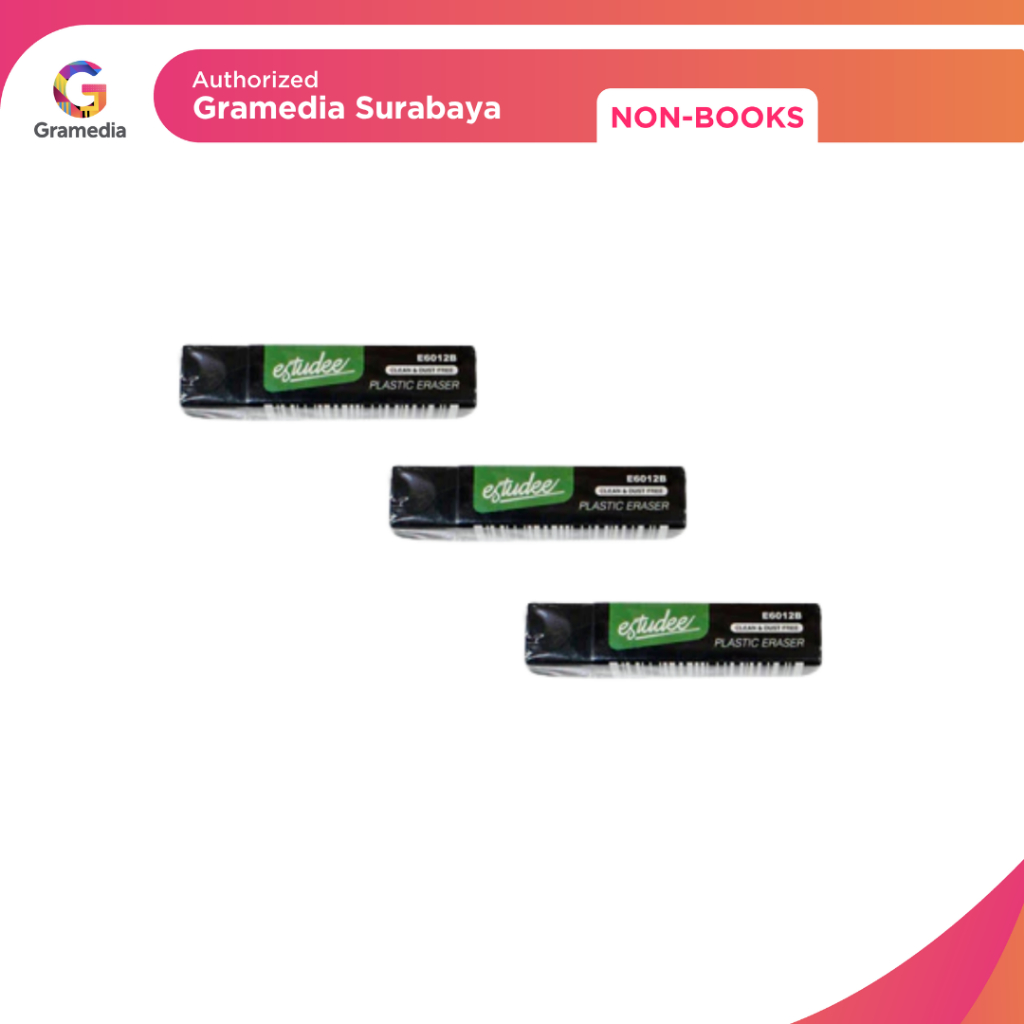 Gramedia Surabaya - ETUDEE ERASER BLACK E6012B