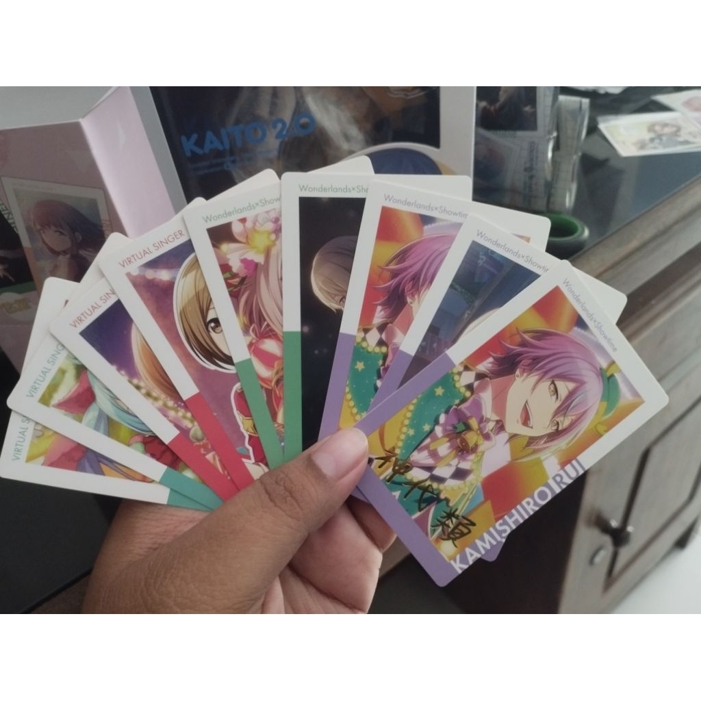 Project Sekai สีสันเวทีคุณสมบัติ Hatsune Miku ePick Card Kamishiro Rui Kusanagi Nene MEIKO Hatsune M
